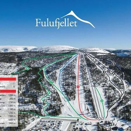 Luxurious Mountain شاليه Ljørdal