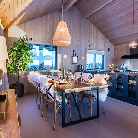 شاليه Luxurious Mountain Ljørdal
